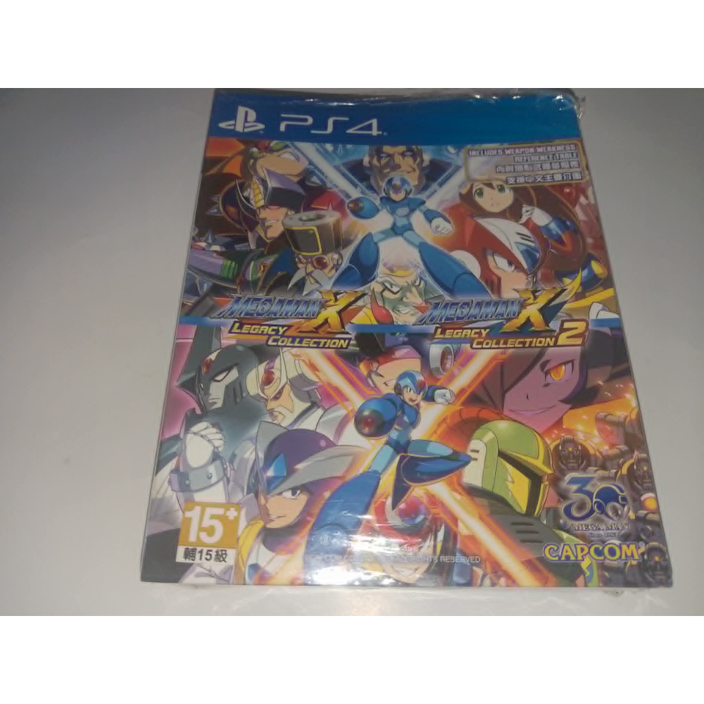 PS4 洛克人 X MEGAMAN X 週年紀念合集 合輯 1 + 2 中文介面版 ( 台灣公司貨 )-細節圖5