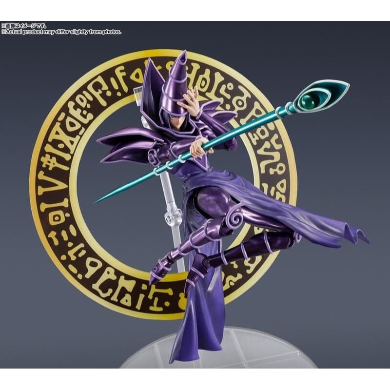 全新 BANDAI 萬代 S.H.MonsterArts SHM 遊戲王 黑魔導-細節圖3