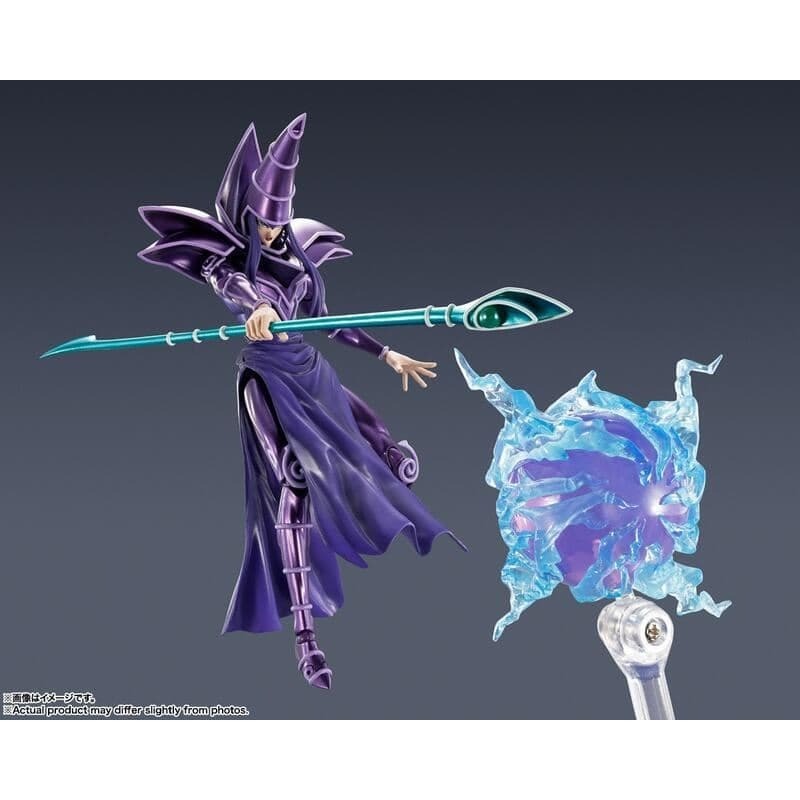 全新 BANDAI 萬代 S.H.MonsterArts SHM 遊戲王 黑魔導-細節圖4