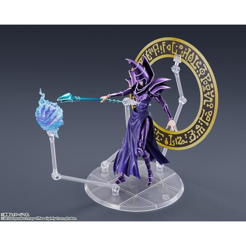 全新 BANDAI 萬代 S.H.MonsterArts SHM 遊戲王 黑魔導-細節圖5