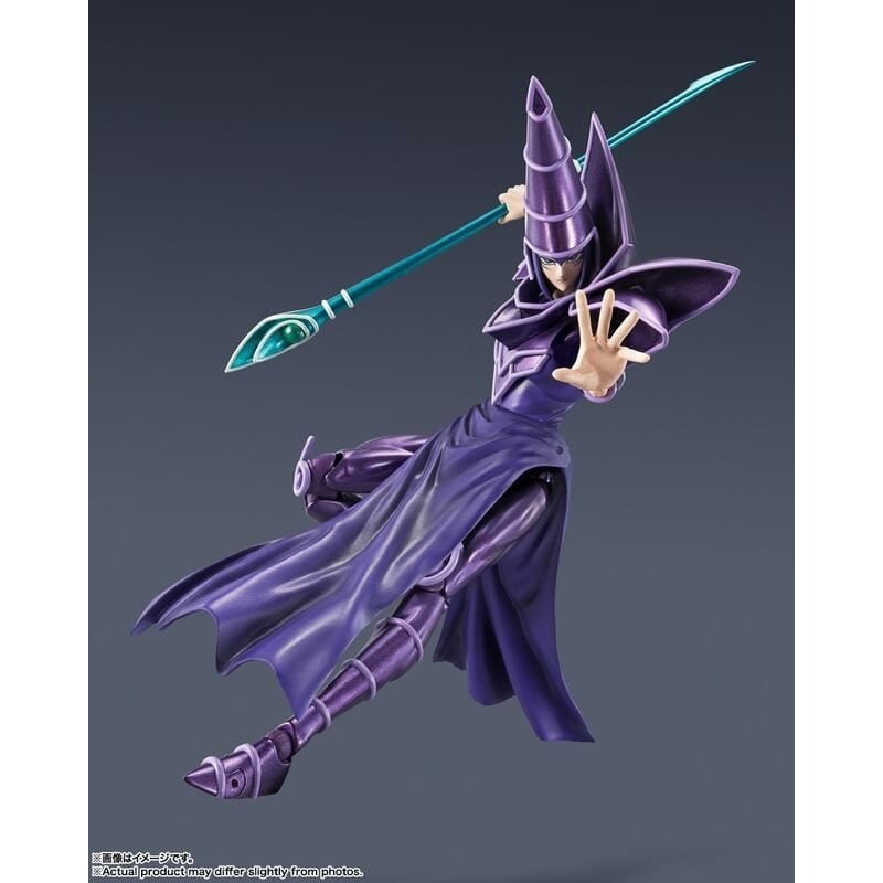 全新 BANDAI 萬代 S.H.MonsterArts SHM 遊戲王 黑魔導-細節圖6