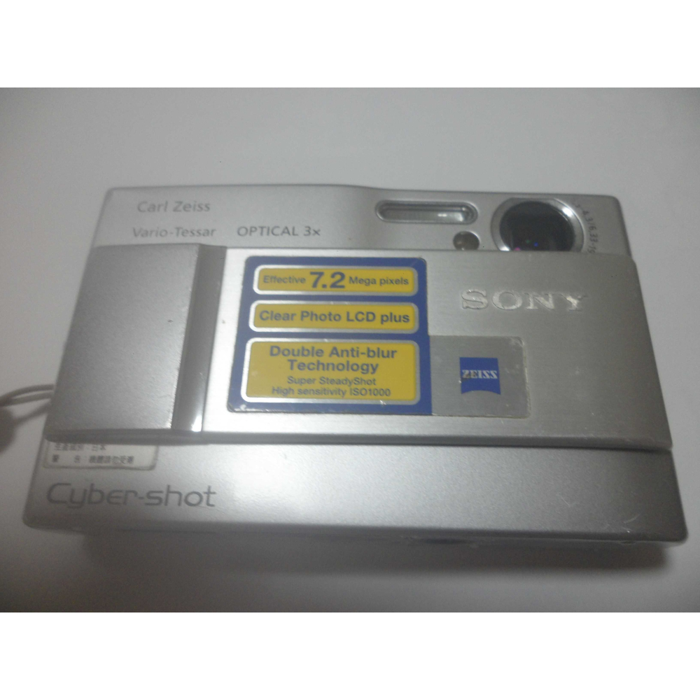 SONY DSC T10 數位相機 銀色 ( CCD 零件機 )-細節圖2