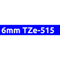 Brother TZe-515 525 535 545 555 565護貝標籤帶 (6mm~36mm藍底白字) 副廠系列-規格圖1
