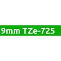 Brother TZe-715 725 735 745 755 765護貝標籤帶 (6mm~36mm綠底白字) 副廠系列-規格圖1