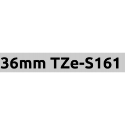 Brother TZe-S121 超黏性護貝標籤帶 (9mm~36mm透明底黑字)副廠-規格圖1