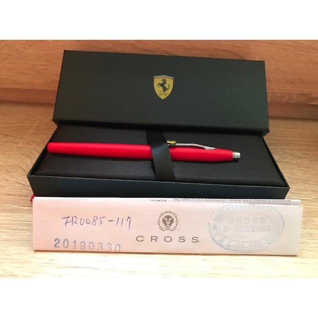 CROSS 法拉利經典世紀系列鍛紅鋼珠筆 FR0085-117-細節圖2
