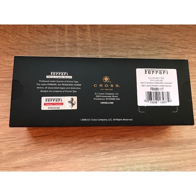 CROSS 法拉利經典世紀系列鍛紅鋼珠筆 FR0085-117-細節圖3