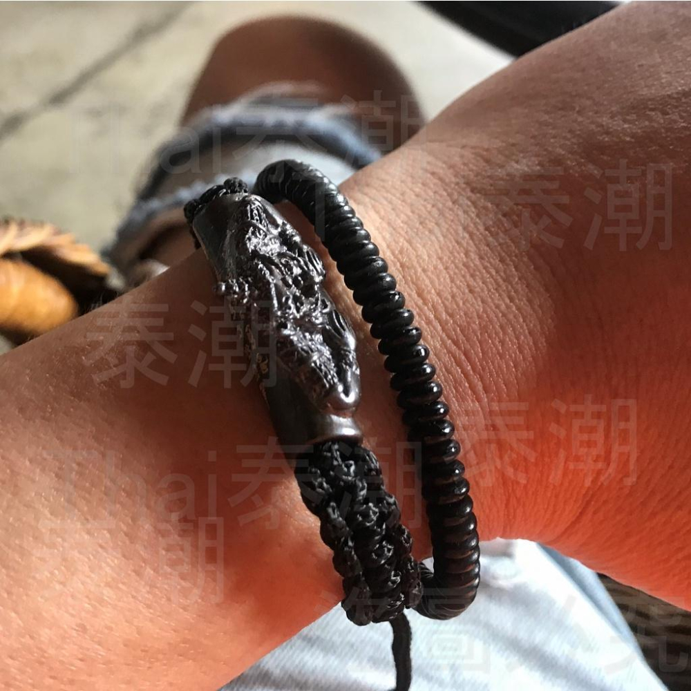 泰國 拉胡廟 拉胡 手繩 保證佛統府拉胡廟親求開光-細節圖7