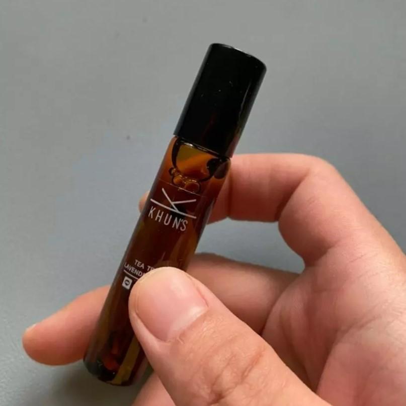 泰國 KHUN’S 香氛精油 滾珠瓶 看的到花草喔!!-細節圖4