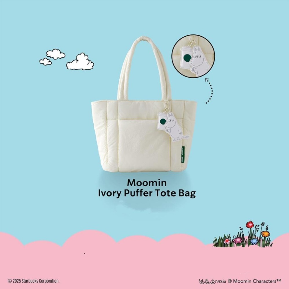 泰國 星巴克 嚕嚕米 STARBUCKS 托特包 保溫杯 保溫杯袋 鑰匙圈 馬克杯 冷水杯-細節圖5