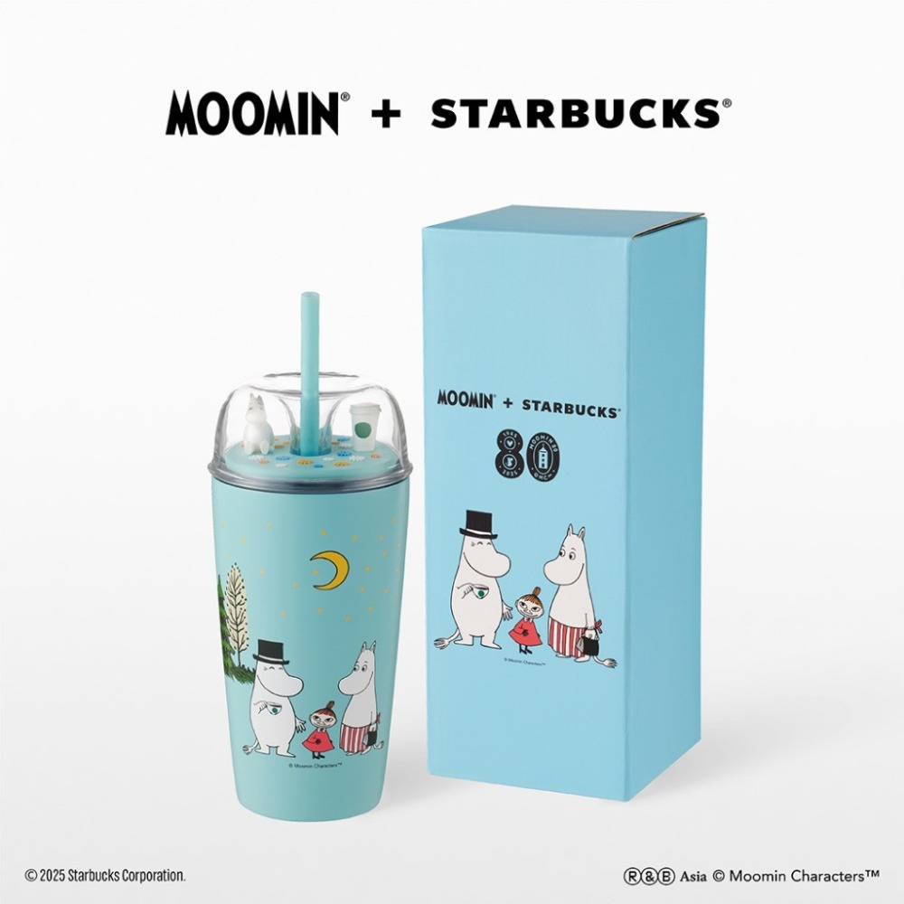 泰國 星巴克 嚕嚕米 STARBUCKS 托特包 保溫杯 保溫杯袋 鑰匙圈 馬克杯 冷水杯-規格圖8