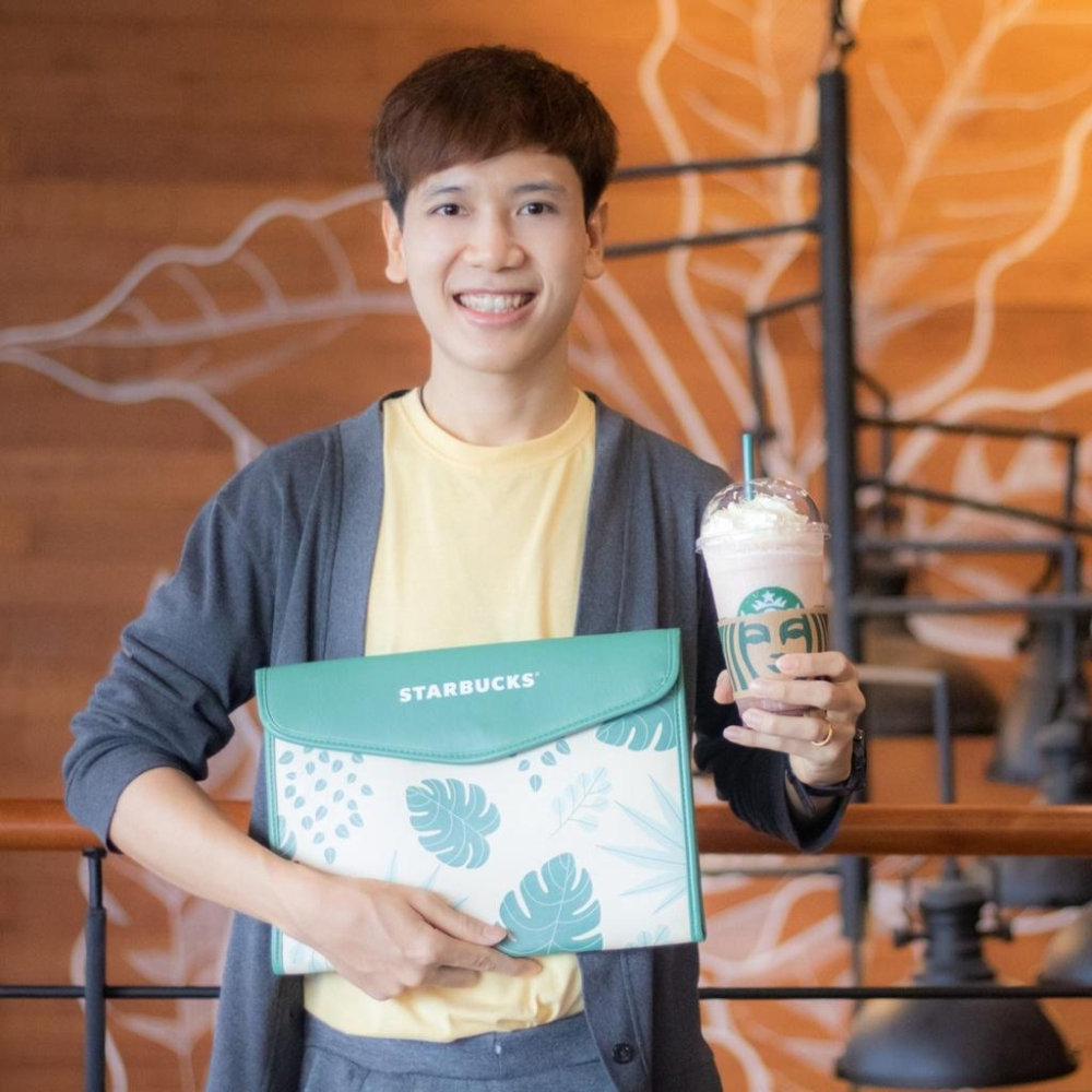 清倉~泰國 Starbucks 星巴克 平板包 電腦包 手拿包 限量版-細節圖4