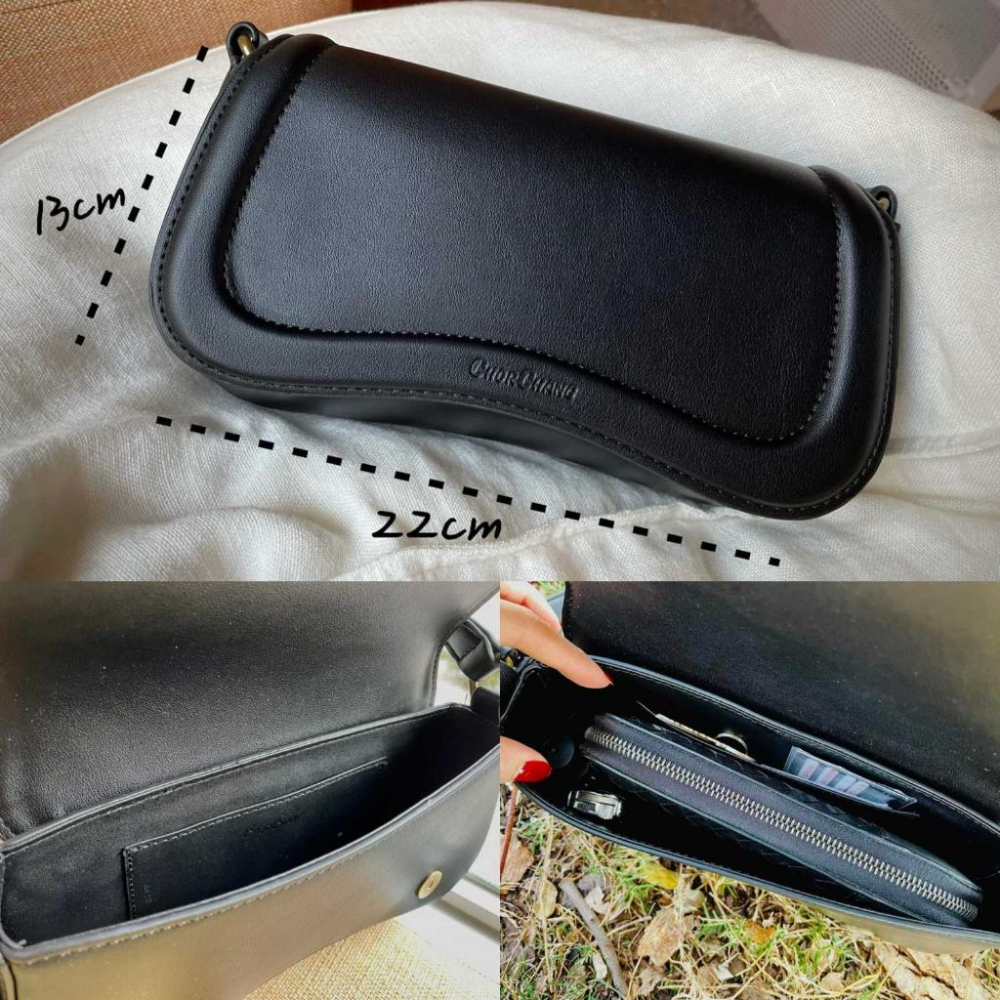 清倉~泰國 Chor Chang 多巴胺包 肩背包 腋下包 馬鞍包 CBB-細節圖2