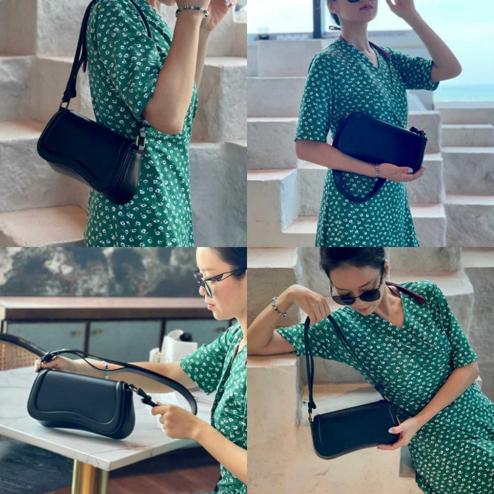 清倉~泰國 Chor Chang 多巴胺包 肩背包 腋下包 馬鞍包 CBB-細節圖3