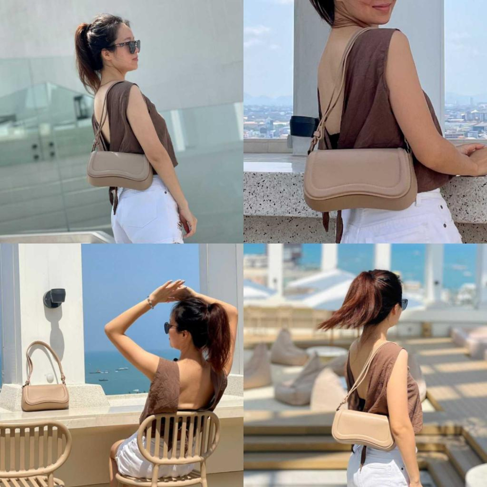 清倉~泰國 Chor Chang 多巴胺包 肩背包 腋下包 馬鞍包 CBB-細節圖4