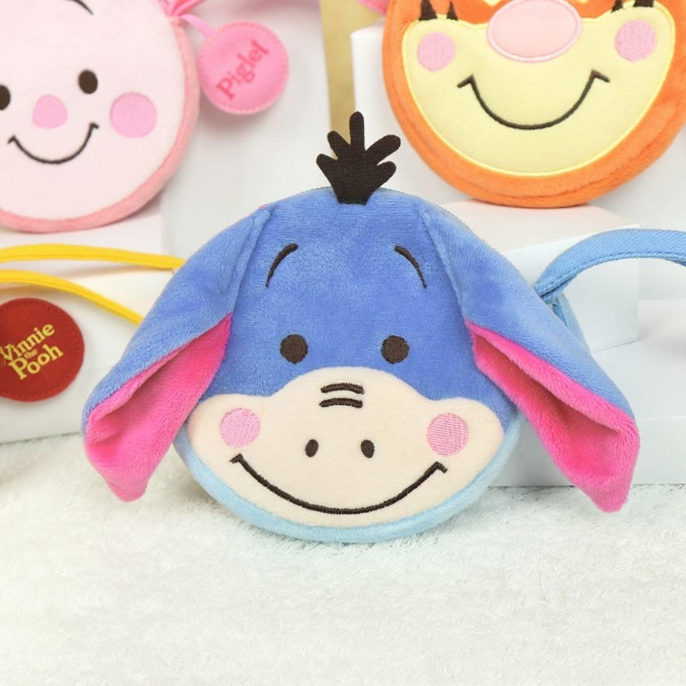 泰國 oceantoys 小熊 維尼 家族 零錢包 維尼 屹耳 小豬 跳跳虎-細節圖3