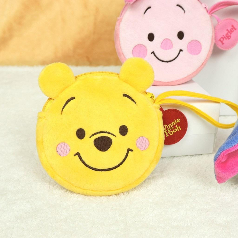 泰國 oceantoys 小熊 維尼 家族 零錢包 維尼 屹耳 小豬 跳跳虎-細節圖6