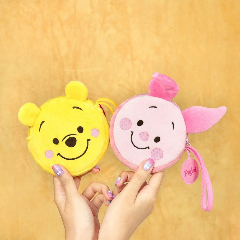 泰國 oceantoys 小熊 維尼 家族 零錢包 維尼 屹耳 小豬 跳跳虎-細節圖7