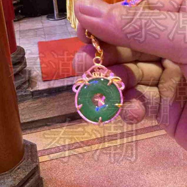 泰國 龍蓮寺 幸運金龍 佛牌 (附佛牌夾)-細節圖2