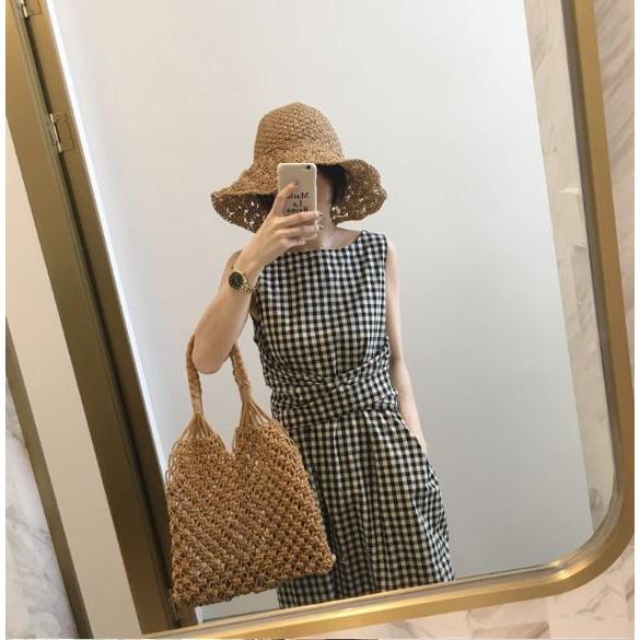 泰國 CHAN 網狀包 肩背包 編織包 設計師手工編織包款 Terminal 21專櫃-細節圖6