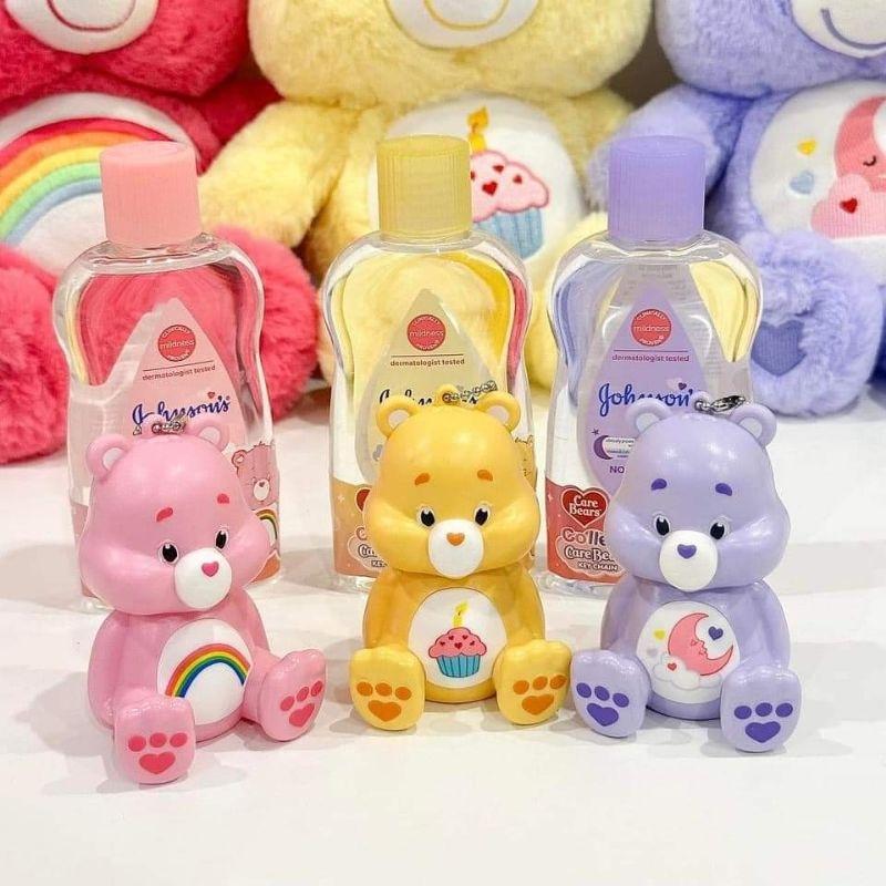 泰國 Johnson＇s 嬌生 Care Bears 彩虹熊 潤膚油-細節圖2