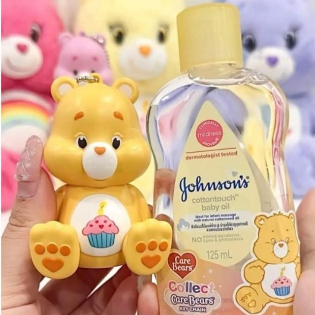 泰國 Johnson＇s 嬌生 Care Bears 彩虹熊 潤膚油-細節圖6