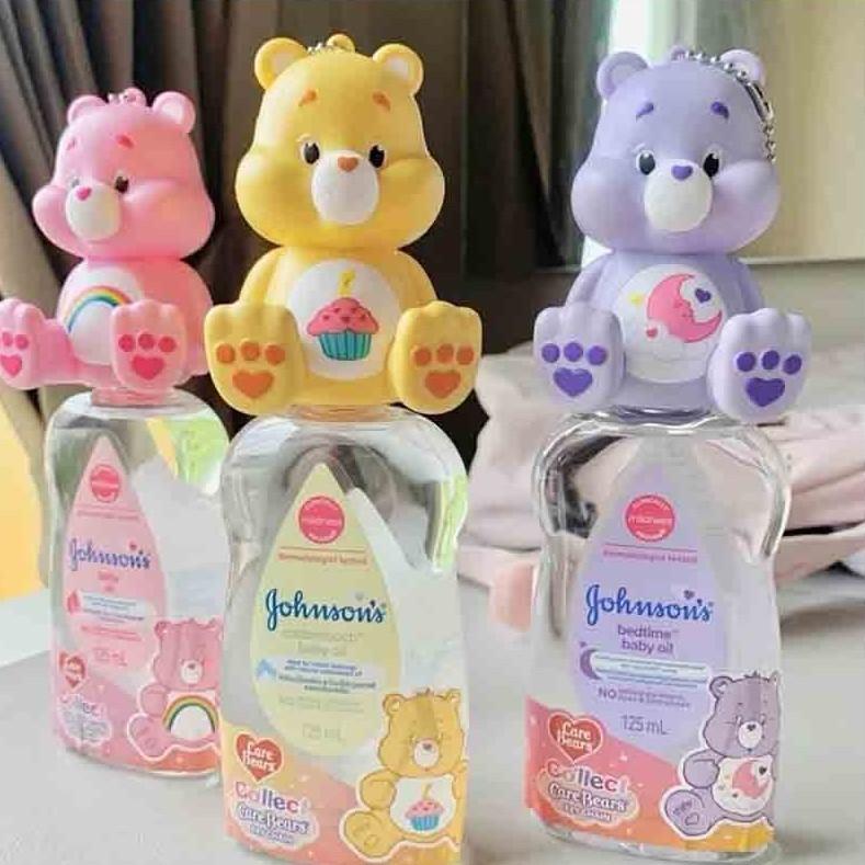 泰國 Johnson＇s 嬌生 Care Bears 彩虹熊 潤膚油-細節圖7