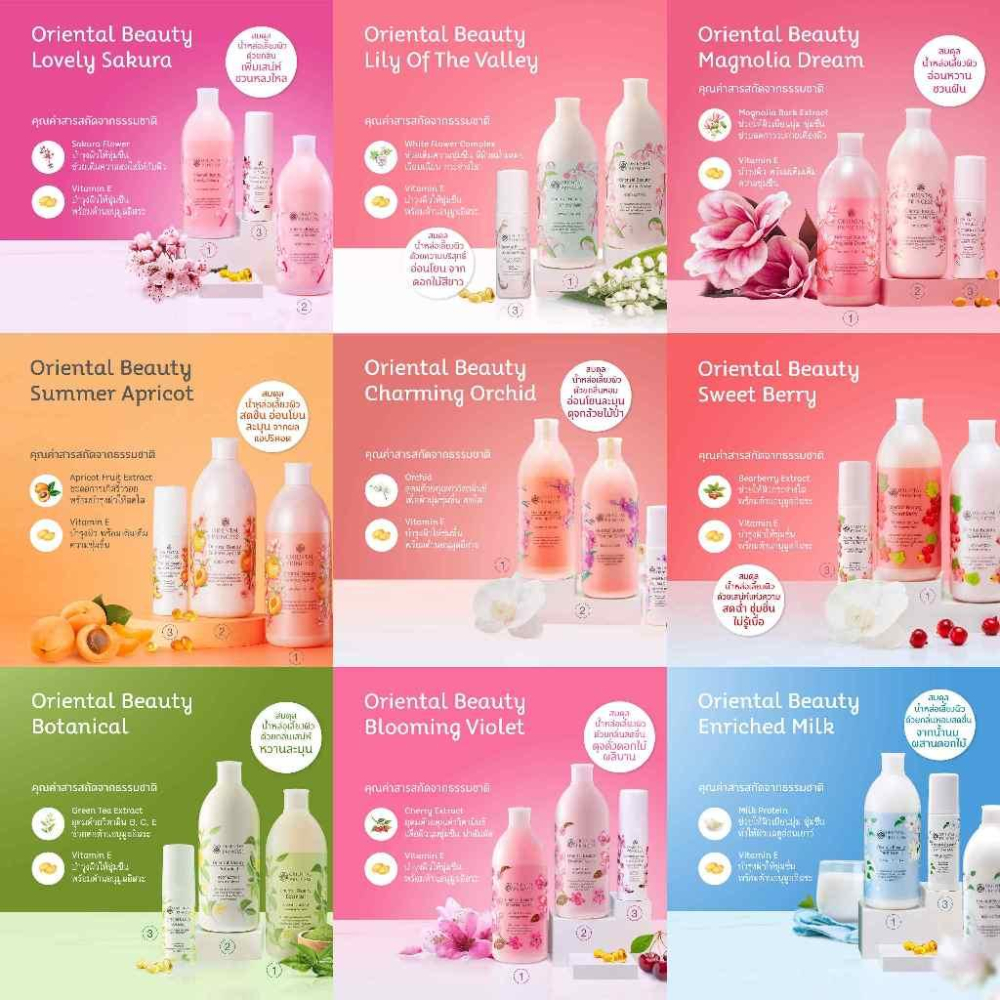 泰國 Oriental Princess 東方公主 身體乳 沐浴乳-細節圖2