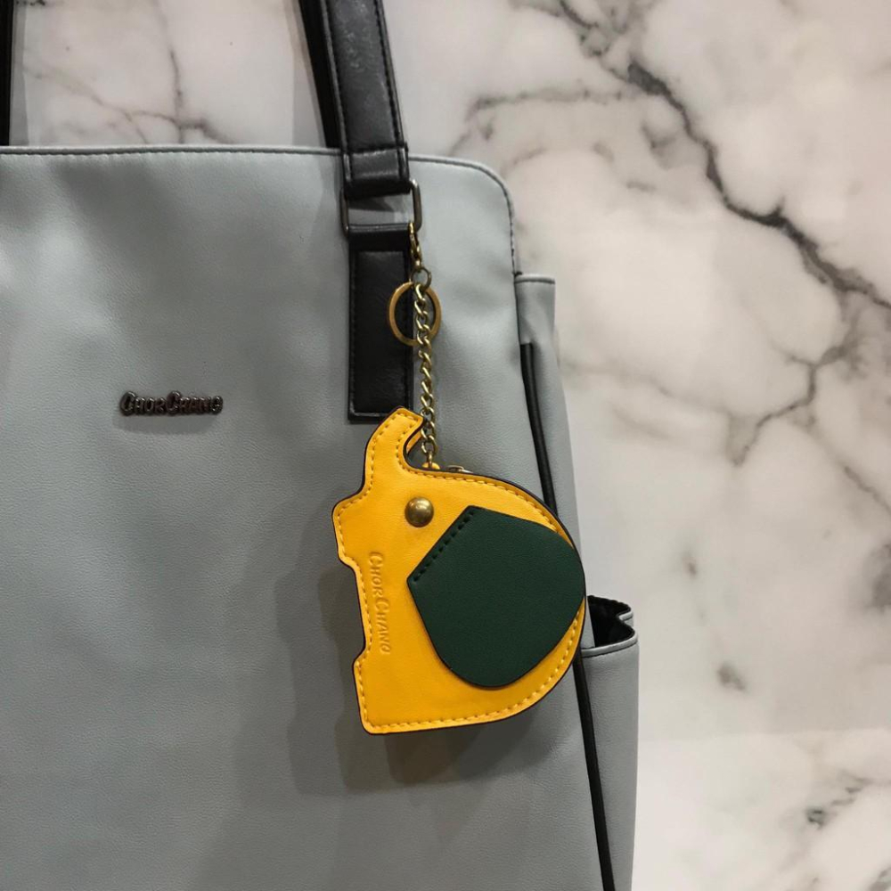 泰國 Chor Chang 大象零錢包 鑰匙圈零錢包 CHANG CHANG 附外盒-細節圖5