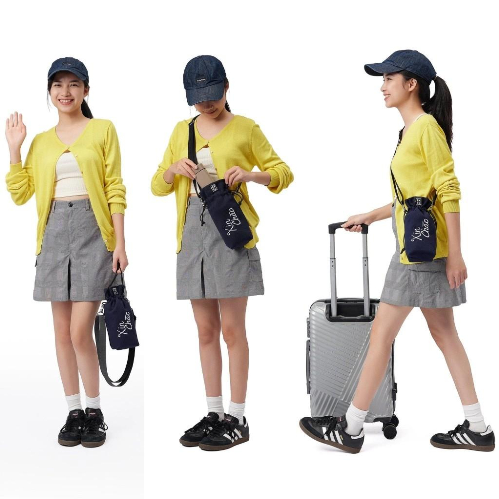 越南 JAMLOS 抽繩束口 帆布包 拳擊包 水桶包 側背包 潮牌設計師品牌-細節圖5