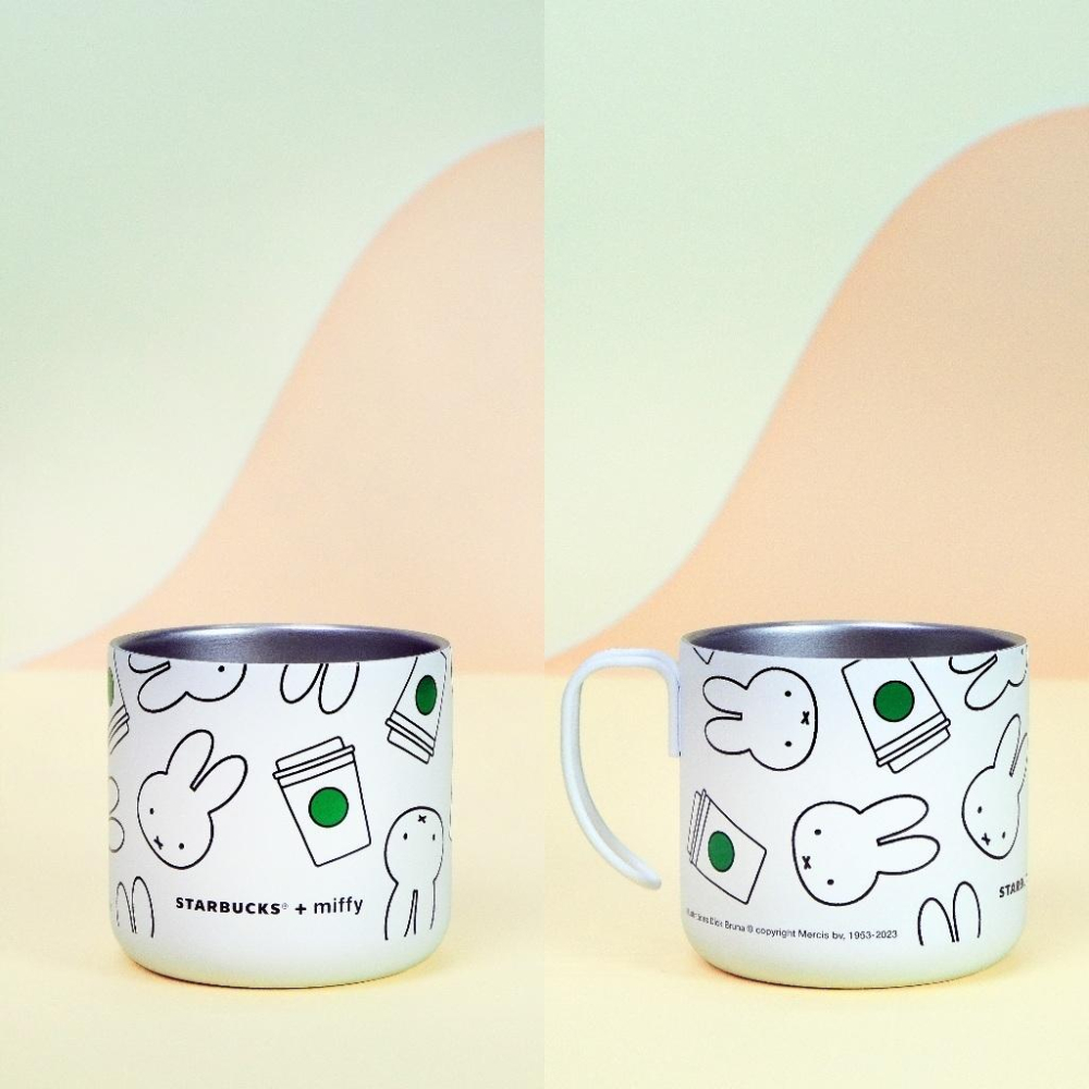 越南 STARBUCKS 星巴克 MIFFY 米菲兔 保溫杯 保溫瓶 水瓶 手提肩背袋-細節圖2