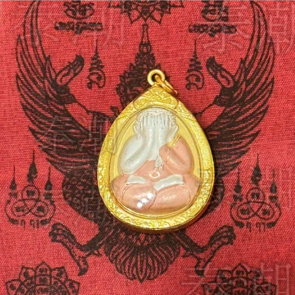 泰國 僧王寺 必打 佛牌 掩面佛 已包殼-細節圖3