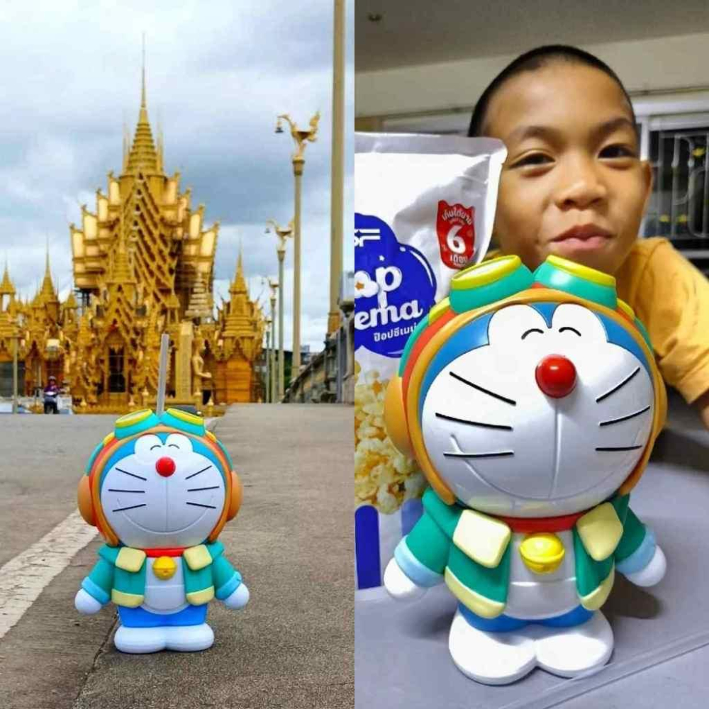 泰國 多啦a夢 水壺 電影院限量版-細節圖2