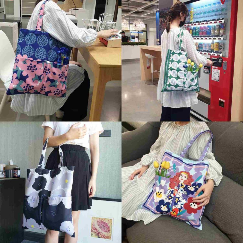 泰國 ZAPPGIRL 托特包 肩背包 潮流設計師包款-細節圖2