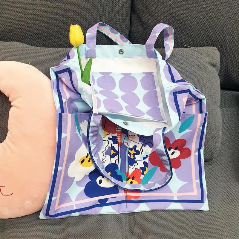 泰國 ZAPPGIRL 托特包 肩背包 潮流設計師包款-細節圖3