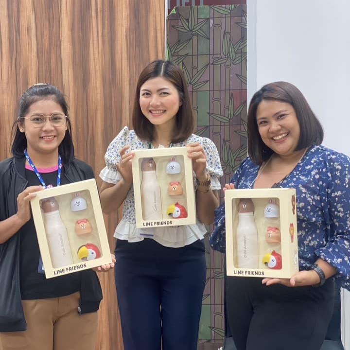 清倉~泰國 LINE FRIENDS 保溫瓶 保冷瓶 熊大 兔兔 熊大妹妹 轉轉 套組-細節圖5