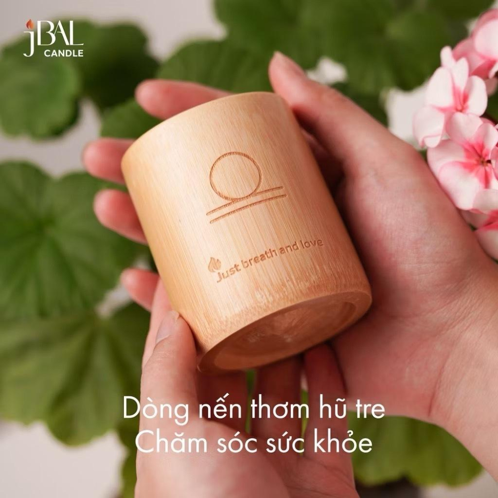 越南 JBAL 香氛 蠟燭 竹罐 大豆香氛蠟燭 可融蠟燈使用 越南香氛第一品牌-細節圖7