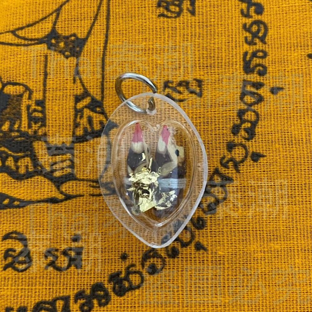 泰國 龍婆本廟 靈木 人緣鳥  姻緣鳥-細節圖2