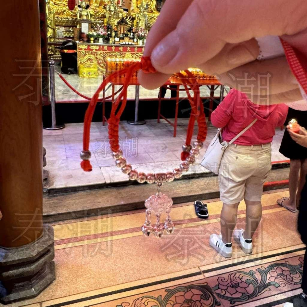 泰國 龍蓮寺 手繩 畚舀幸福 鐲幸福-細節圖4