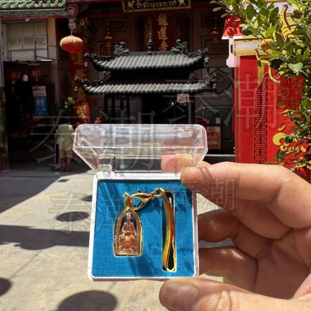 泰國 龍蓮寺 華陀先師 佛牌 健康 平安 保證親求開光加持過（已包殼 附佛牌夾 廟盒 )-細節圖2