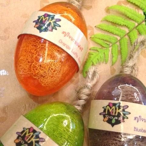 泰國 MK 絲瓜皂 絲瓜角質皂 精油皂 MK Luffa soap-細節圖3
