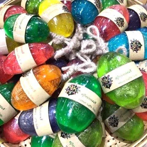 泰國 MK 絲瓜皂 絲瓜角質皂 精油皂 MK Luffa soap-細節圖5