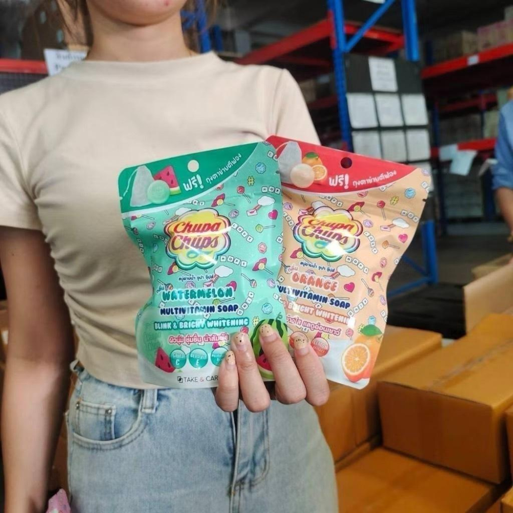 泰國 CHUPA CHUPS 加倍佳 香皂 膠原皂 全新包裝-細節圖5