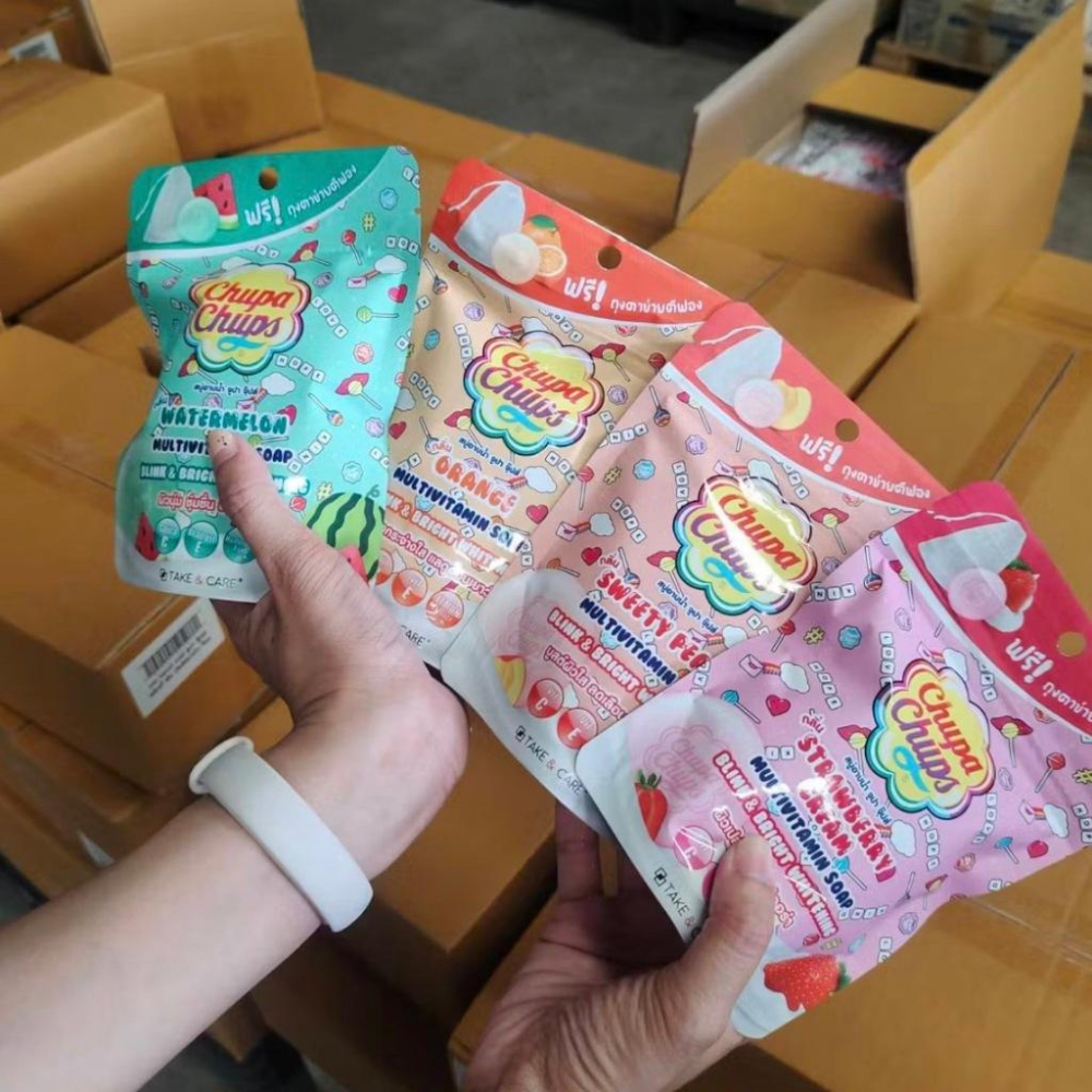 泰國 CHUPA CHUPS 加倍佳 香皂 膠原皂 全新包裝-細節圖6