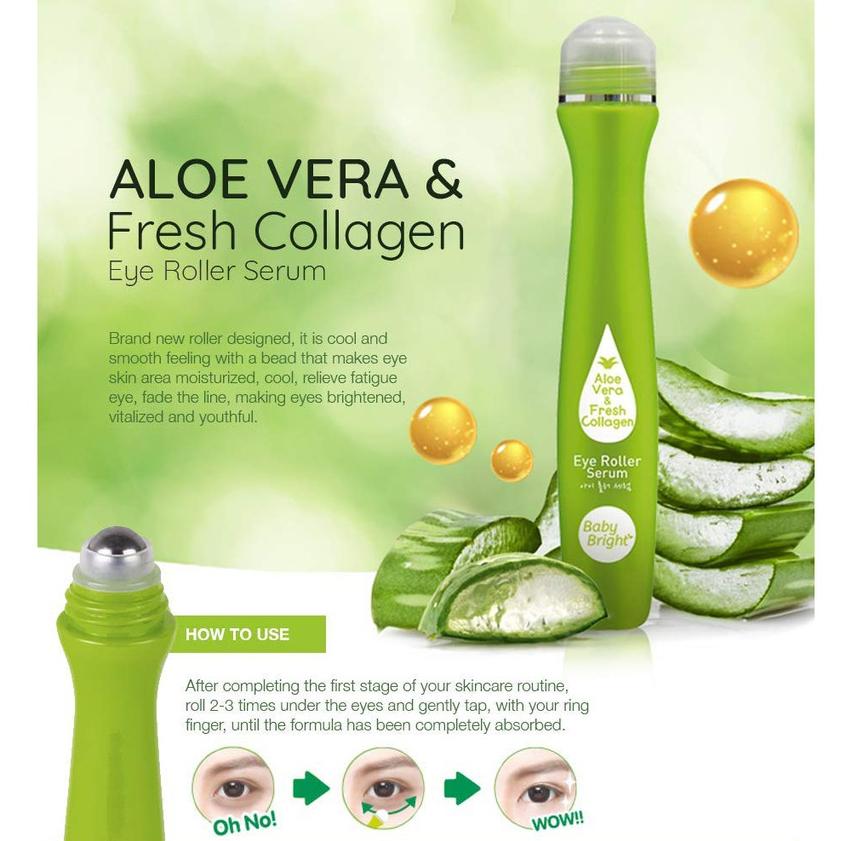 泰國 BABY BRIGHT 眼部 滾珠精華 棒-細節圖9