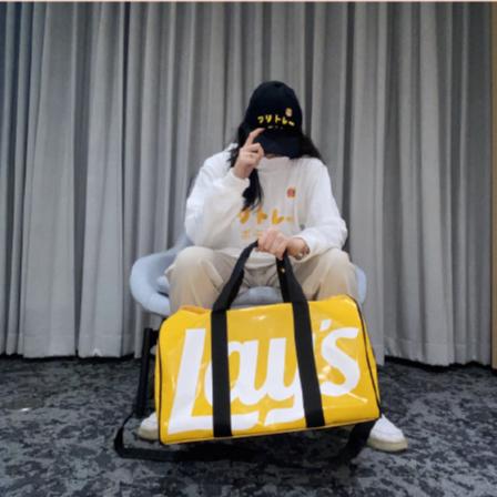 清倉~泰國 樂事 LAY’S 運動包 旅行包 泰國LAY’S原廠限量版-細節圖4