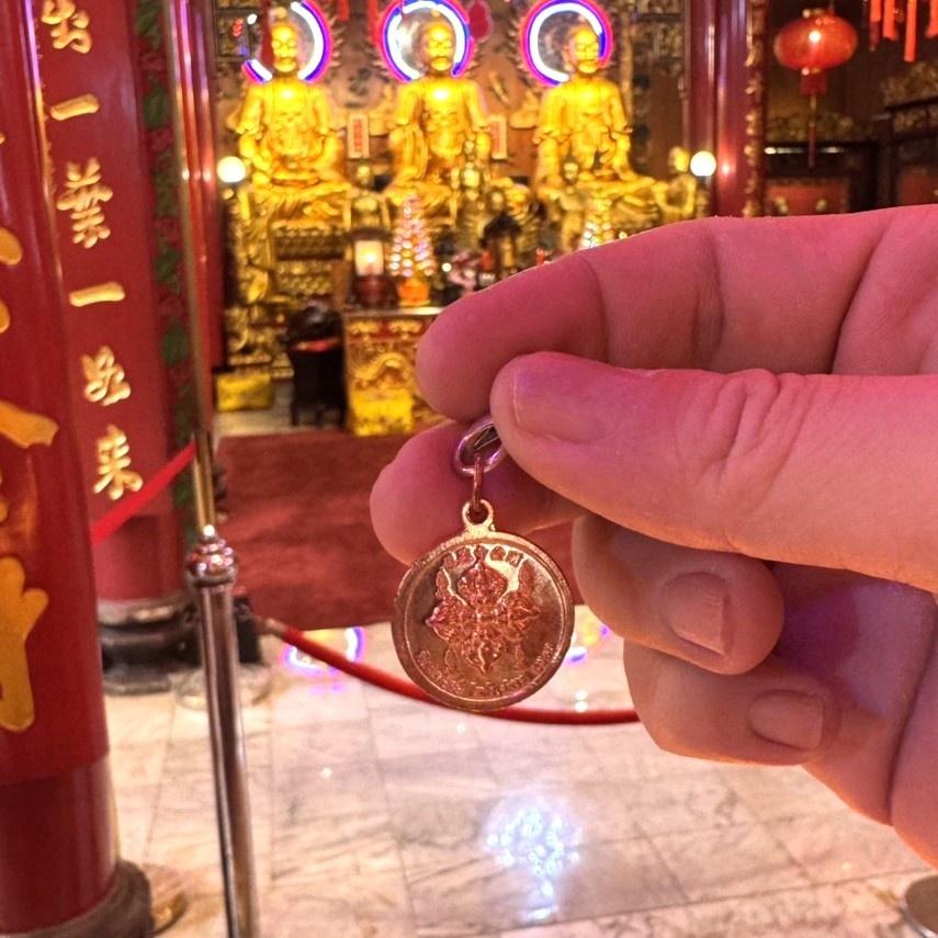 泰國 龍蓮寺 如虎添翼 佛牌 附佛牌夾-細節圖4