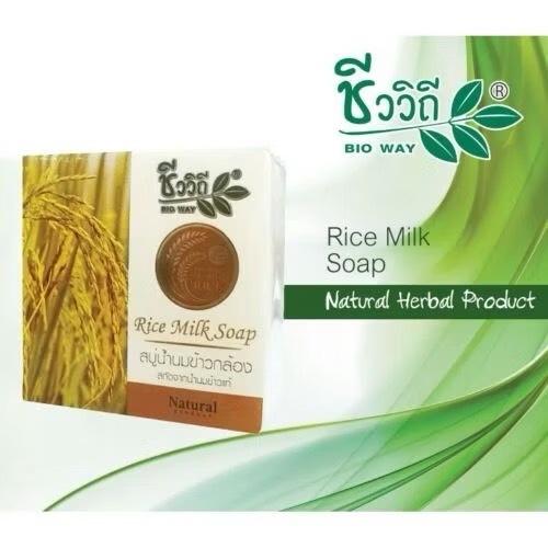泰國 Bio way 糙米 牛奶 香皂-細節圖2