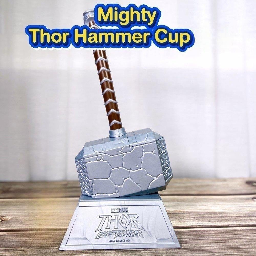 清倉~泰國 水壺 水杯 索爾 雷神之槌 爆米花桶 電影院限量版-細節圖6