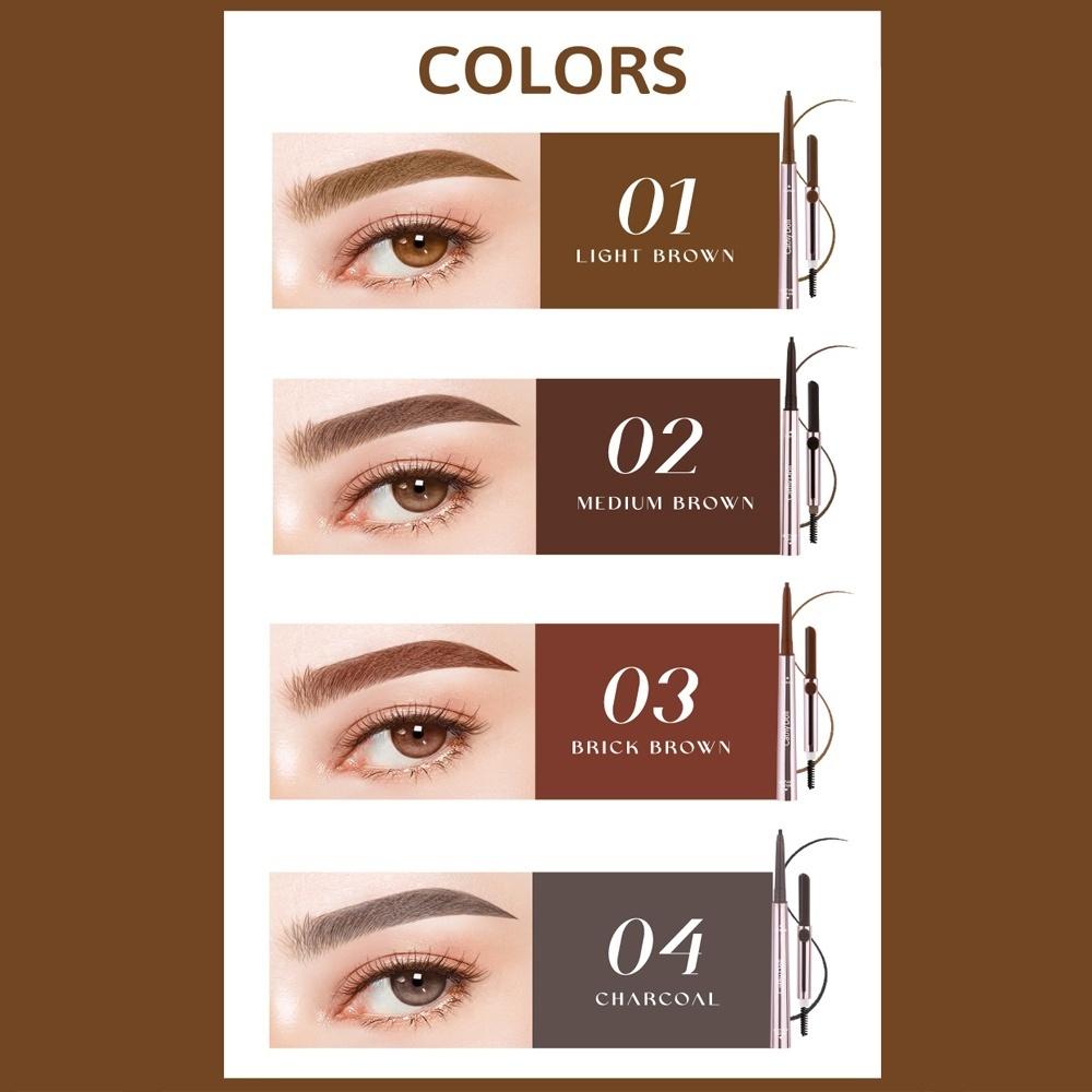 泰國 CATHY DOLL 眉筆 (眉筆 眉刷 眉刀 三合一)-細節圖2